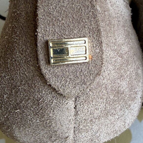 Tommy Hilfiger Brinley Suede Lace Up Booties, size 9.5M, 4" heel, 1" platform - Picture 6 of 15